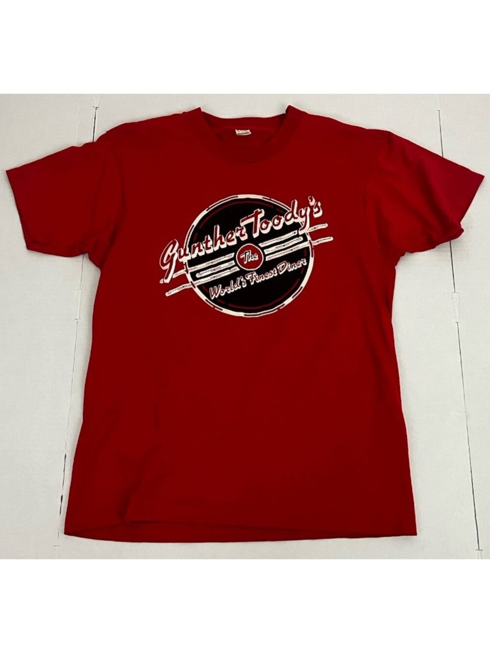 Vintage 80s Gunther Toody's World's Finest Diner T-Shirt Single Stitch Sz L